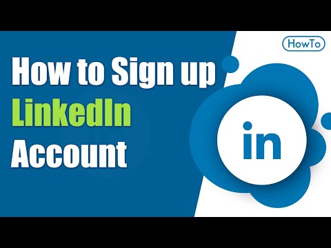 How to Sign up Linkedin