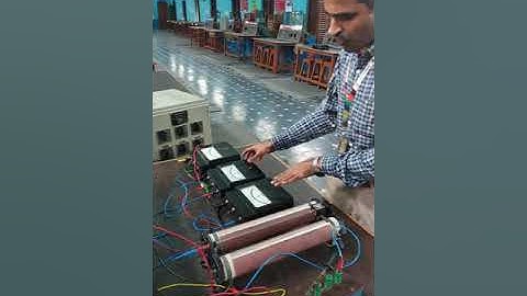 Open circuit and load characteristics of self excited dc generator