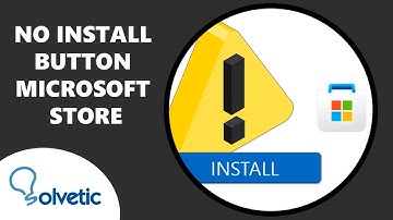 No Install Button Microsoft Store ✅ Install Button Not Showing in Microsoft Store