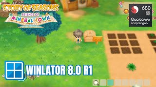 Winlator v8.0 R1 | Story Of Season Friends Of Mineral Town | Snapdragon 680