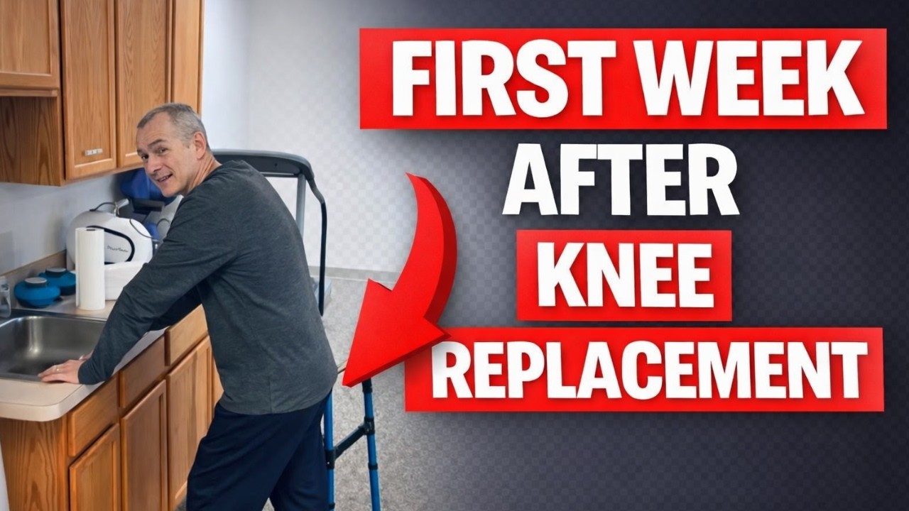 Week 1 Exercises After Total Knee Replacement Surgery - YouTube