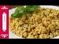 Vegan scrambled tofu eggs  - taste like real eggs!!