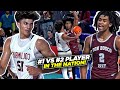 #1 Player vs #2 Player In The Nation Was A MOVIE! Cameron Boozer vs Dylan Harper