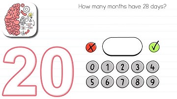 Brain Test Level 20 Walkthrough