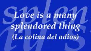 Love is a many splendored thing (la colina del adios) Oscar BSO 1955