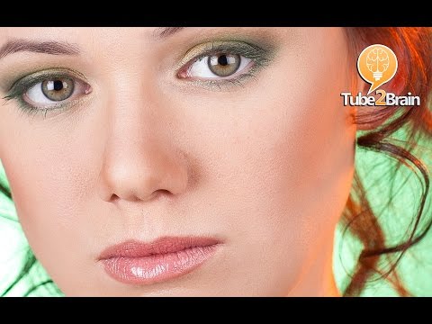 Photoshop Tutorial - Hautbearbeitung /Beauty Retusche - (Anleitung, Deutsch, HD)