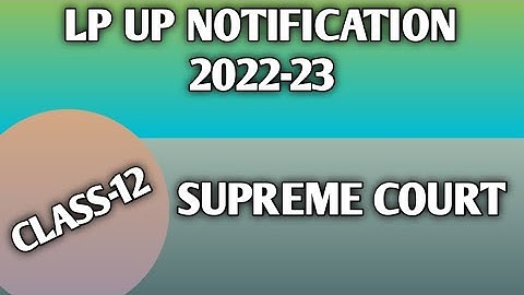 LP UP NOTIFICATION 2022-23   CLASS-12 #keralapsctips , by Shahul