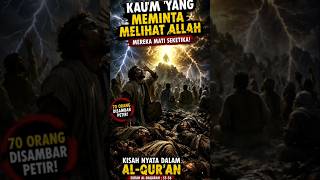 Mereka Meminta Melihat Allah… Lalu Disambar Petir Seketika!