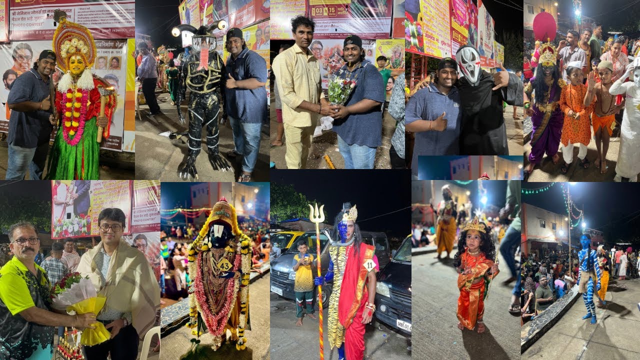 Worli koliwada damodar seva mandal fancy dress competition #garba #dance #navratri #viralvideo