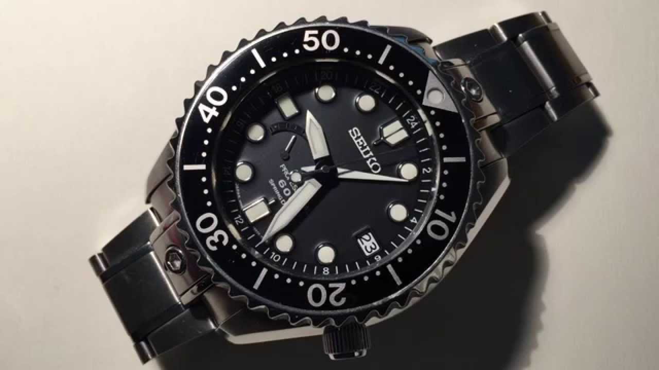 Seiko SBDB001 Spring Drive MM600 Dive Watch Review - YouTube