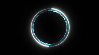 The ultimate futuristic neon circle animation | glowing cyberpunk loop