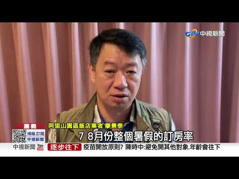 撐不住! 阿里山住房率5% 4旅館放無薪假│中視新聞 20210703