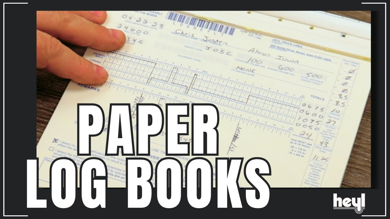recapping you hours and information on your log book 