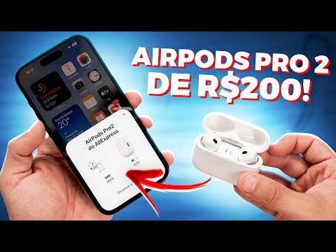 Comprei um AIRPODS PRO 2 do ALIEXPRESS por apenas R$200! Valeu a pena?