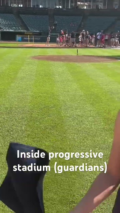 Inside progressive stadium