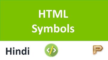 HTML Symbol-Hindi