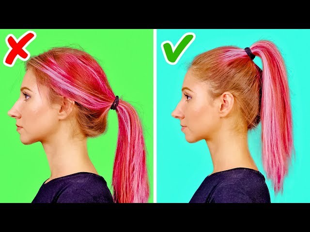 REACTING TO 5 MINUTE HAIR HACKS - YouTube