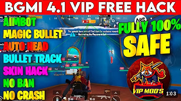 BGMI HACK 4.1 | BGMI 4.1 MOD APK | BGMI ESP HACK | BGMI NEW HACK TODAY | HOW TO HACK BGMI HACK NEW 