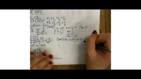 5 6 Find Rational Zeros Day 2 Video Lesson