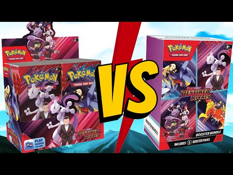 destined rivals booster box how many packs Pokemon TCG: Scarlet & Violet - Display Card Text DESTINED RIVALS Booster Box vs