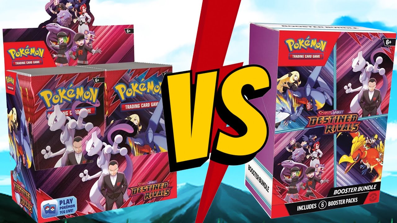 DESTINED RIVALS Booster Box vs Booster Bundle! Which is better?!