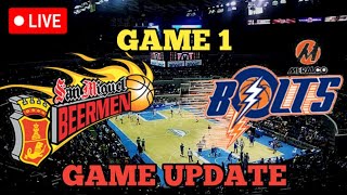 SAN MIGUEL VS MERALCO GAME 1 UPDATE | PBA UPDATES | PBA HIGHLIGHTS | PBA LIVE