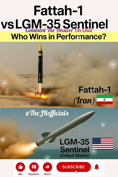 Fattah-1 vs LGM-35 Sentinel Missile | Missiles