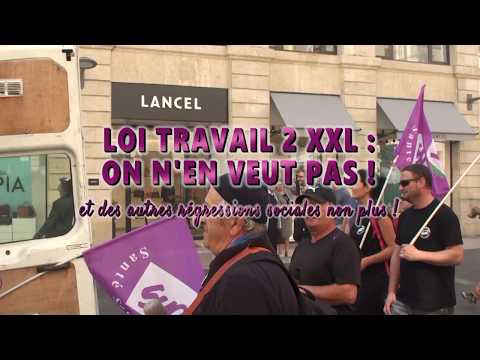 Manifestation du 21 septembre 2017 Bordeaux