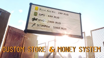 Custom Store & Money System [Arma 3 - Eden Editor]