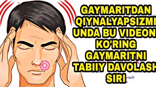 Maritni Tabiiy Davolash Siri Гайморитни Табиий Даволаш Сири