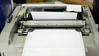 Radiance Papers Continuous Feed Computer Paper, Continuous Paper Dot Matrix Paper #radiancepaper