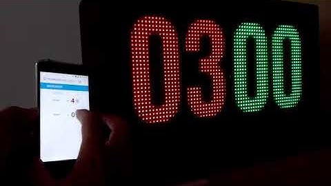 Smartphone android matrix rgb led