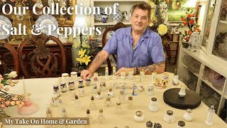 Our Collection of Antique & Vintage Salt & Pepper Shakers / Porcelain, EAPG, Milk Glass