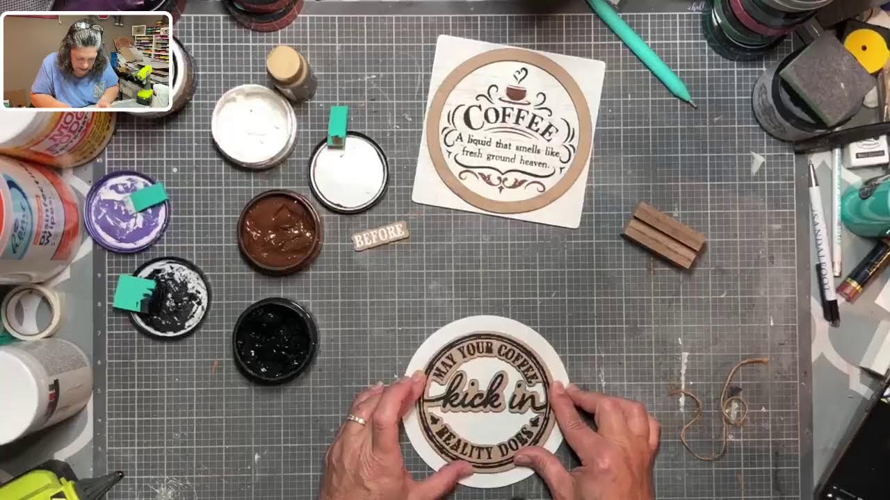 Chalk Couture How to: Coffee Bar ☕️