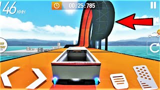 TESLA CYBER-TRUCK Car Stunt Races: Mega Ramps - Best Android Gameplay HD #6 screenshot 5