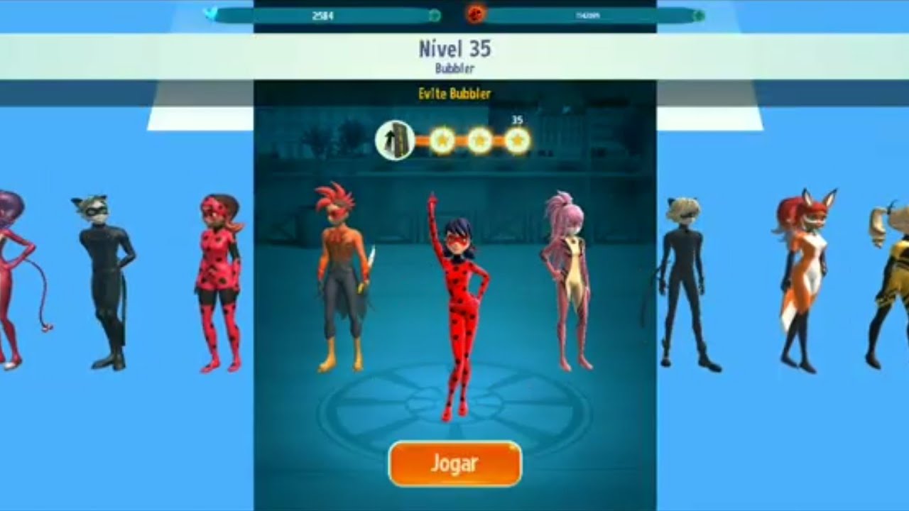 Zerando 😱 Miraculous LADYBUG & CAT NOIR 🐞 Jogo OFICIAL ilustrador do Mal  + Tormenta + Homem Bolha 