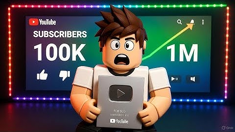 🎥 Roblox YouTube Tycoon Part 2 | 100K Subscribers Complete! 🥈 Silver Play Button Unlock 🚀 #roblox 