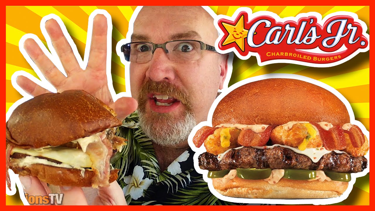 Carl's Jr. El Diablo 1/3lb. Thickburger Review Toronto YouTube