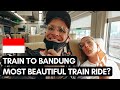 Economy train to BANDUNG | Our FIRST IMPRESSIONS of Bandung | #Vlog 109