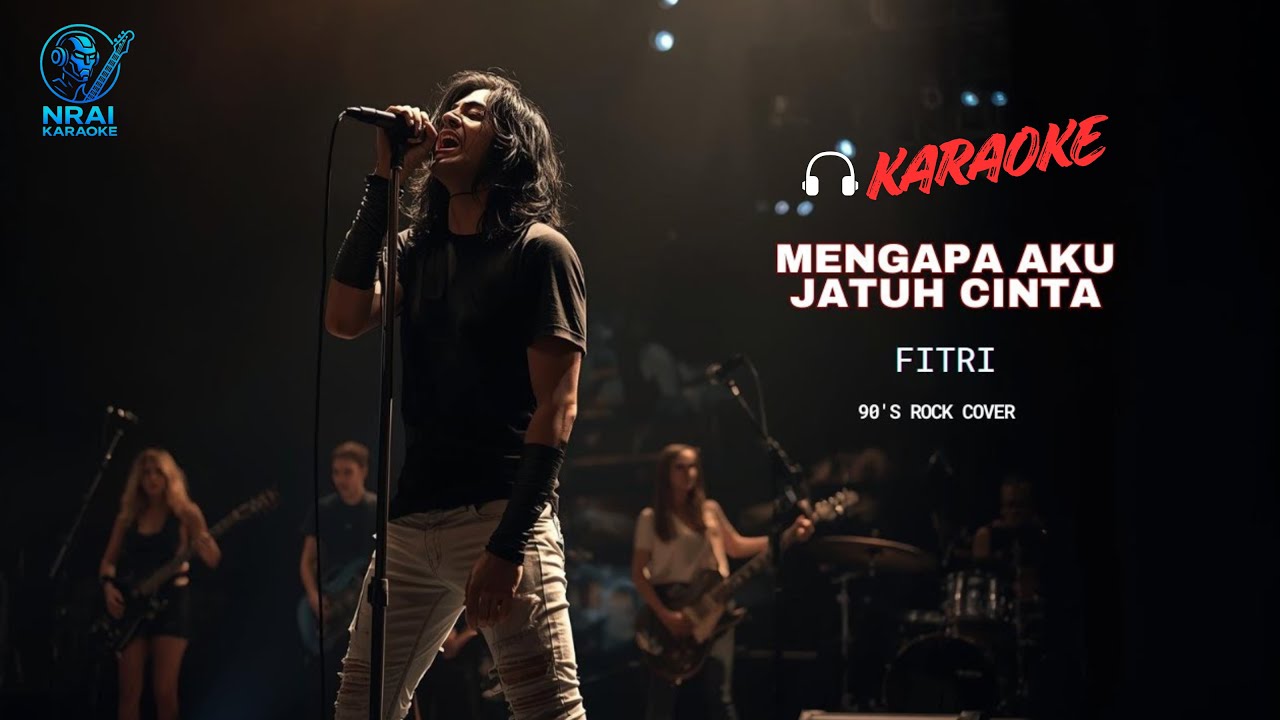 Karaoke Mengapa Aku Jatuh Cinta – Fitri | Rock Melankolis Nada Tinggi | NUSANTARA ROCK KARAOKE