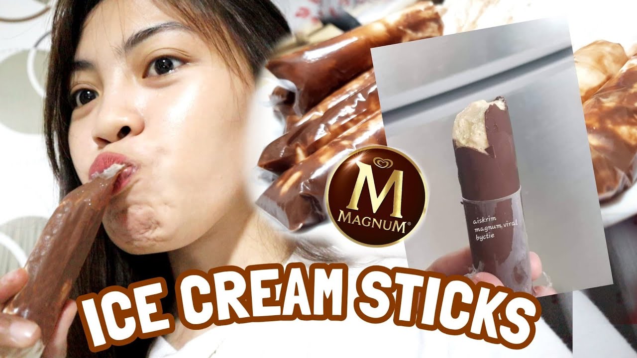 HOMEMADE ICE CREAM STICKS!! *Magnum ice cream* Philippines YouTube
