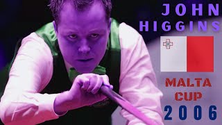 John Higgins PUNISHES Stephen Hendry with a CENTURY to win the match (Malta Cup 2006 QF)