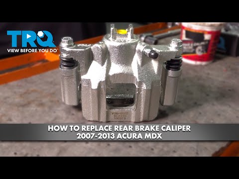 How to Replace Rear Brake Caliper 2007-2013 Acura MDX