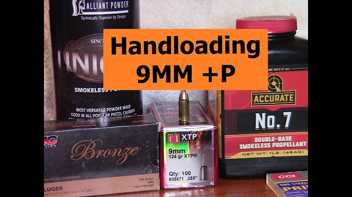 Handloading and Reloading 9mm +P with Unique and AA-7