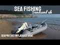 Sea Fishing - SIB Boat Fishing - Sandsend, UK in a SeaPro Inflatable Boat - GoPro