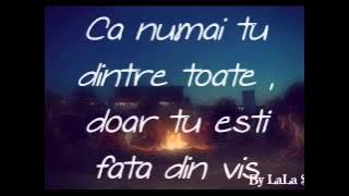 LaLa Band - Fata din vis (Versuri)