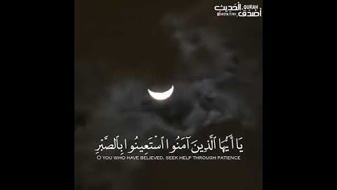 اسْتَعِينُوا بِالصَّبْرِ وَالصَّلَاةِ ۚ 🌷سورة البقرة 🌷القارئ ماهر المعيقلي