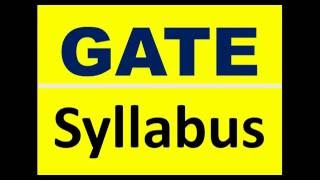 GATE Syllabus, GATE Preparation