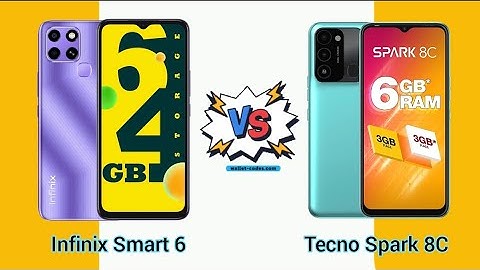 Best Phone For Long Term Use Under 9000 | Best Phones under 9000 |Infinix Smart 6 vs Tecno Spark 8C