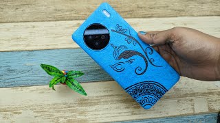 DIY Phone cover | Painting on MY OLD Phone Cover | Mobile Cover Painting